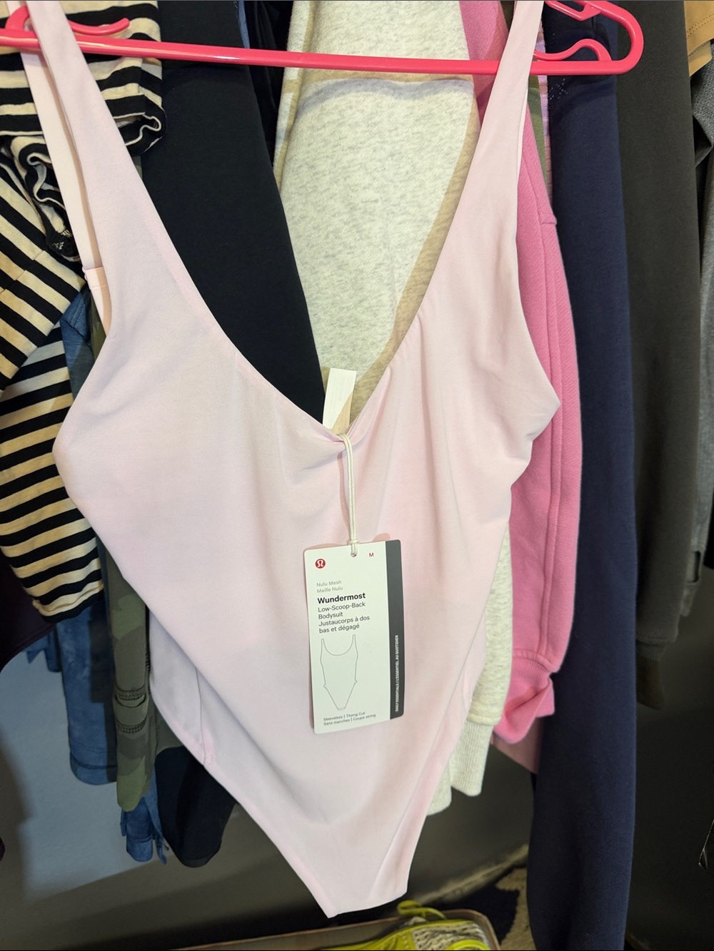 NWT Lululemon Scoop Back Bodysuit